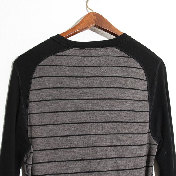 Smartwool Men's Merino Wool Mid 250 Pattern Crew Stripe Long Sleeve Size Medium - Picture 8 of 14
